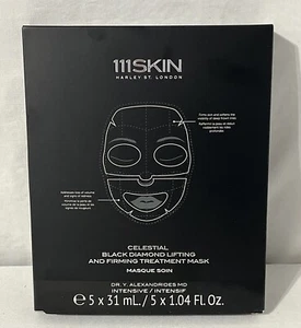 111Skin Celestial Black Diamond Lifing and Firming Treatment Mask Set of 5 FRESH - Picture 1 of 4