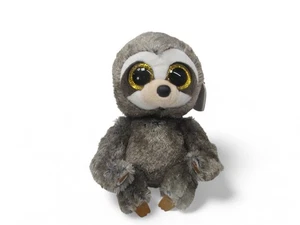 TY Beanie Boos Dangler the Sloth TY Silk Grey 7 Inch tall Soft Toy Preloved - Picture 1 of 11