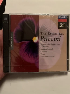 Essential Puccini - 2 x CD. DECCA. 1995. Ex Display. Still Sealed. - Image 1 of 4