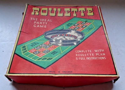 Vintage Roulette Game - Boxed With Instructions Etc.  by Chad Valley. 1950s - Image 1 of 4