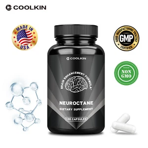 120pcs Neuroctane Nootrópico Preparado Cerebral Para Concentración-Salud Cerebral - Imagen 1 de 13
