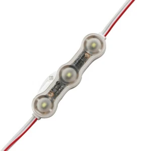 12V 3 LEDs Module 1.2W Ultrasonic Injection LED Modules Light With Lens IP68 - Picture 1 of 12