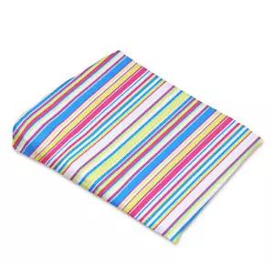 COVER FOR WEDGE PILLOW TODDLER BED 59x37cm MAGENTA STRIPESE - Imagen 1 de 1
