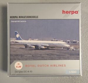 Herpa KLM Royal Dutch  Airlines 1/500 - Mcdonnell Douglas DC-8-30 #513616