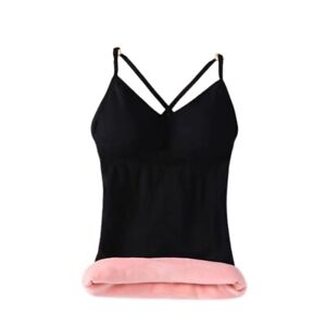 Thermal Fleece Shaping Camisole with Built in Bra