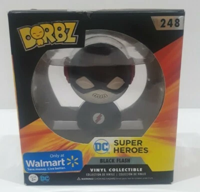 NUEVO Funko Dorbz DC Super Heroes Vinilo Flash Negro Coleccionables #248 Exclusivo  Foto 1 de 4