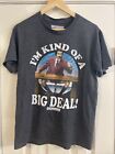 Anchorman, I’m Kind Of A Big Deal Gray Small T-Shirt The Legend Of Ron Burgundy.