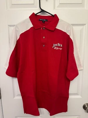 Camisa polo Jim Beam Racing tamanho grande - Imagem 1 de 4