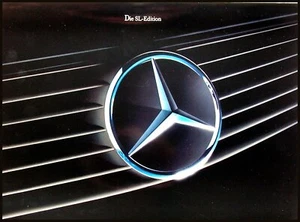 Mercedes Benz SL Edition,  R129,  Prospekt 6.1989  Großformat DIN-A-3 - Bild 1 von 3