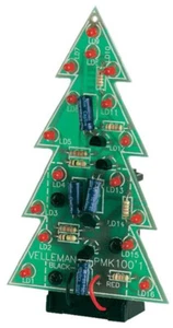 Velleman MK100 Electronic Christmas Tree Soldering Practice Kit - Picture 1 of 2