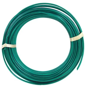 Clothesline Wire Coated Green 100ft Steel Wire Heavy Duty Galvanized Outdoor New - Picture 1 of 4