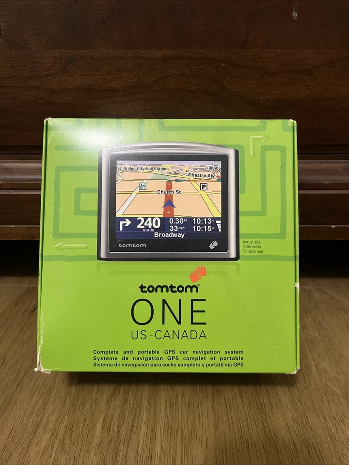 GPS Unit Portable Car Navigator TomTom One 3.5"  N14644 NEW - Image 1 of 4