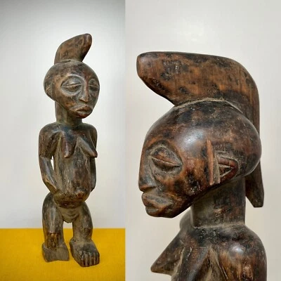 Yaka Biteki. Female Divination Figure. DR Congo. Mid 20th Century. - Image 1 of 4