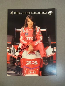 SIGNED Milka Duno CITGO Hero Card - Imagen 1 de 1