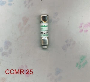 LITTELFUSE CCMR 25 FUSE 600 VOLT 25 AMP CCMR25 - Picture 1 of 2