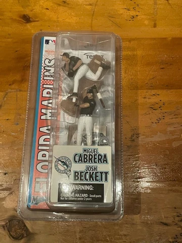 McFarlane Toys MIGUEL CABRERA & JOSH BECKETT Florida Marlins Action Figures Cover