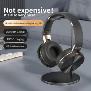 Auriculares Bluetooth Over Ear Inalámbricos HiFi Estéreo Inalámbricos Auriculares Bajos - Imagen 1 de 20