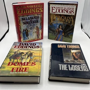 Lot Of 4 David Eddings Books! Belgrath Polgara More HC DJ’s Nice! - Picture 1 of 8