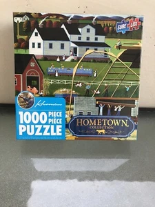 Sure-Lox The New Barn 1000pc Hometown Collection puzzle Featured Artist - Picture 1 of 4