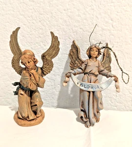 Vintage Fontanini Angeles Hanging Glory and kneeling Nativity Made in Italy 1993 - Bild 1 von 4