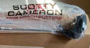 SCOTTY CAMERON 2025 PHANTOM BLACK 9.2R PUTTER 34” NEW IN PLASTIC HEADCOVER INCL. - Picture 1 of 5