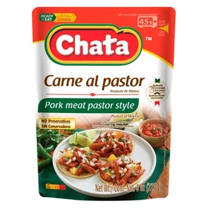 Chata Pork Meat Pastor Style Pouch 8 Oz (Pack of 1) - Picture 1 of 5