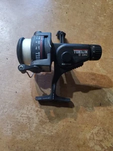 MITCHELL USATO 1140 G SPIN Mulinello Cast Trascinatore Posteriore Tavolo Testato Old Line On Medium L - Foto 1 di 3