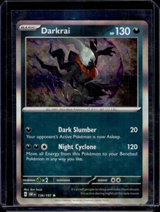 Darkrai SV03: Obsidian Flames Pokémon #136/197 Holo Raro Casi Nuevo+ - Imagen 1 de 2
