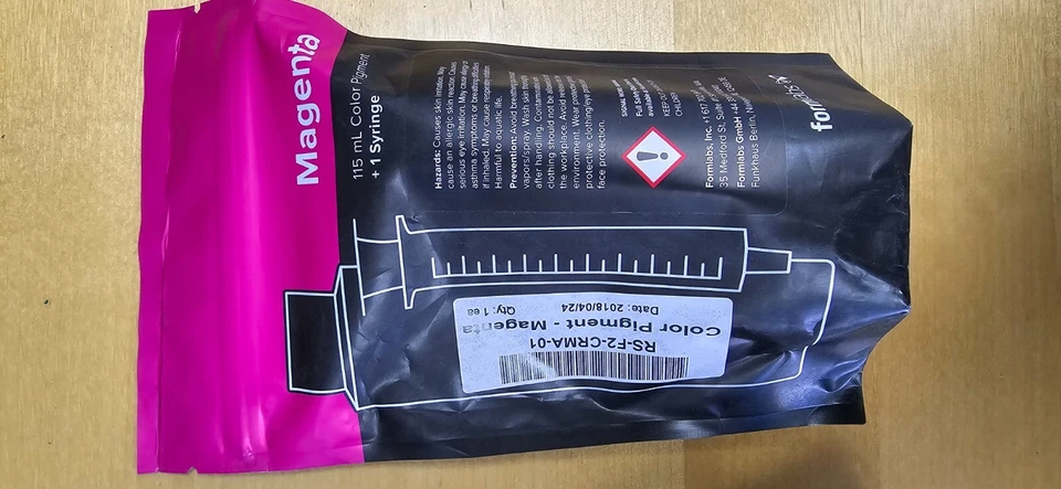 NEW Formlabs rs-f2-crma- Color Pigment Magenta (M) - Image 1 of 2