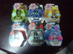 BAKUGAN~CUBBO~SET of 6~PIRATE~MAGICIAN~DRAGONOID~PARTY~SHERIFF~KING~NIP~ALL 6 - Picture 1 of 10