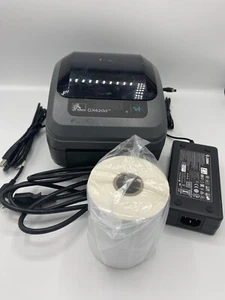 Zebra GX420d Thermal Label Printer w USB Paralell/Serial ports With Free labels - Picture 1 of 6