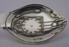 RARE SOLID STERLING SILVER CHRISTENING BIRTH RECORD SPOON 1946 UNENGRAVED