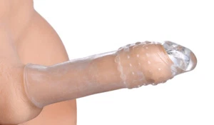 Clear Choice Penis Extension Penis Sleeve Male Delay Premature Ejaculation Cock - Picture 1 of 4