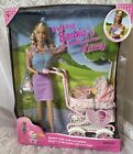 Walking Barbie & Baby Sister Krissy Dolls 1999 Mattel #22232