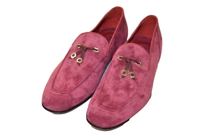 Mocasín de gamuza de lujo Stefano Ricci 9 US 42 EU (SR13) $1800 NUEVO CON CAJA Foto 1 de 4