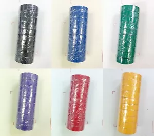 (10 piezas) Cinta eléctrica de PVC vinilo plástico UL 3/4" X 55 pies ¡ELIGE COLOR! - Imagen 1 de 17