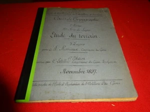 ROMIEUX - Cours de topographie – 2e Partie : Etude du terrain. - 1e Série... - Picture 1 of 4