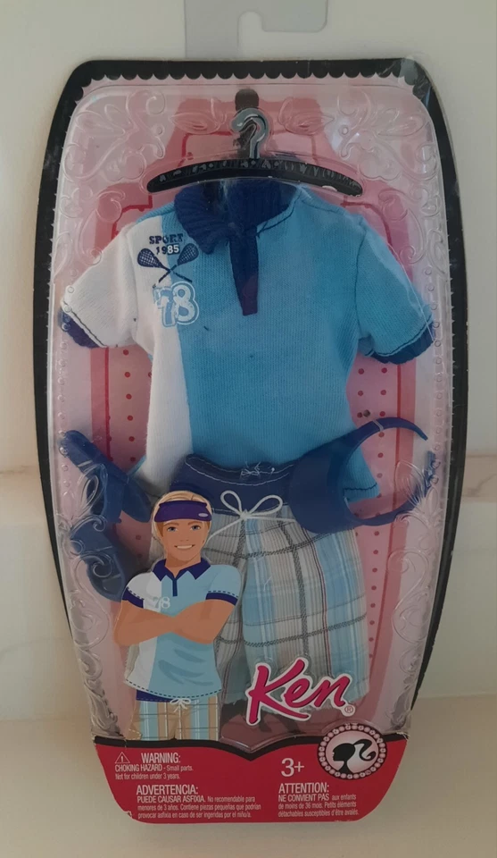 Mattel Ken  Clothes FLip Flops 2008 N4872 - Image 1 of 2