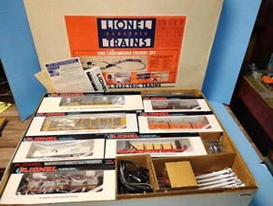 LIONEL 6-11726 ERIE LACKAWANNA FREIGHT SET WITH HORN O GAUGE/USED - Picture 1 of 16