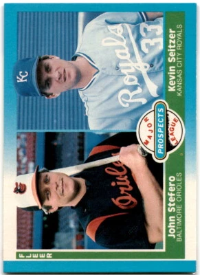 1987 Fleer Kevin Seitzer RC #652 Kansas City Royals Qnty - Image 1 of 2