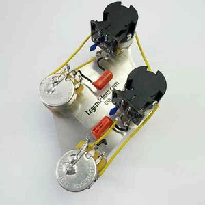 Gibson Les Paul Coil Split Wiring - CTS 500k Push/Pull Pots - Orange Drop Caps - Picture 1 of 8