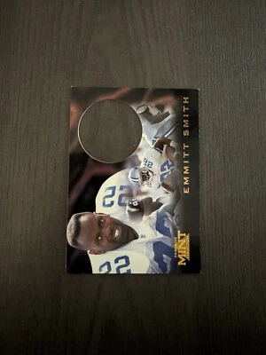 1996 Pinnacle Mint Collection #15 EMMITT SMITH Dallas Cowboys Football Card HOF - Image 1 of 4