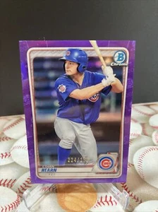 ETHAN HEARN 2020 BOWMAN CHROME PURPLE 243/250 Chicago cubs ￼#BCP-203 - Picture 1 of 3