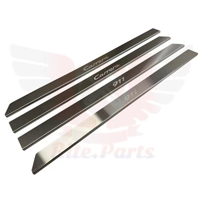 Door Sill Scuff Plates Set of 4 for Porsche 911 Carrera - dimension included - Image 1 of 4