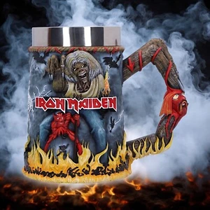 Iron Maiden The Number of the Beast Tankard - Official Licensed Album Art Mug - Picture 1 of 7