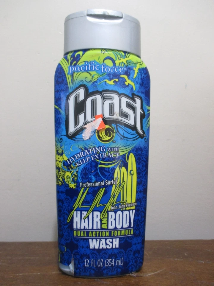 Vintage Coast Hair and Body Wash pacific force 12 Oz Bottle — 第 1/1 张图片