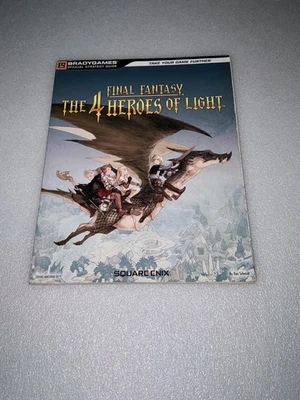 Final Fantasy 4 Heroes of Light Brady Official Video Game Strategy Guide vgc use - Image 1 of 4