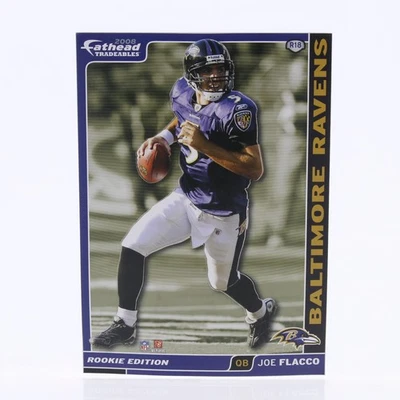 Joe Flacco MVP Baltimore Ravens NFL 2008 Rookie Fathead Player Wall Decal 5"x7" - Image 1 of 3