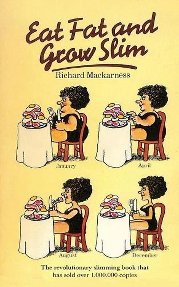 Eat Fat and Grow Slim by Dr Richard Mackarness (English) Paperback Book - image 1 of 1