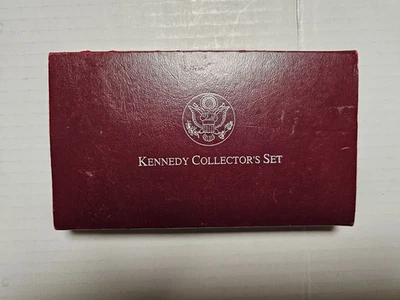 1998  Kennedy Collector's set - RFK silver dollar & JFK matte finish half dollar - Image 1 of 4